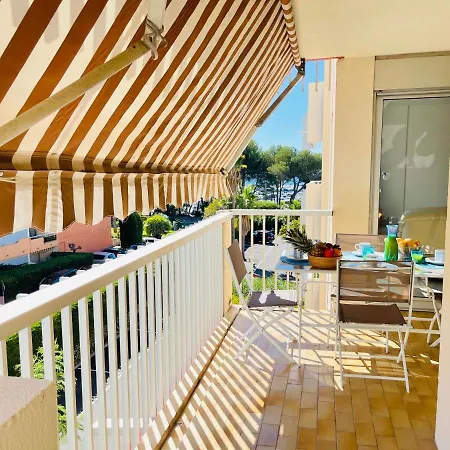 Tres Bel Face Au Port Santa -piscine アパート *